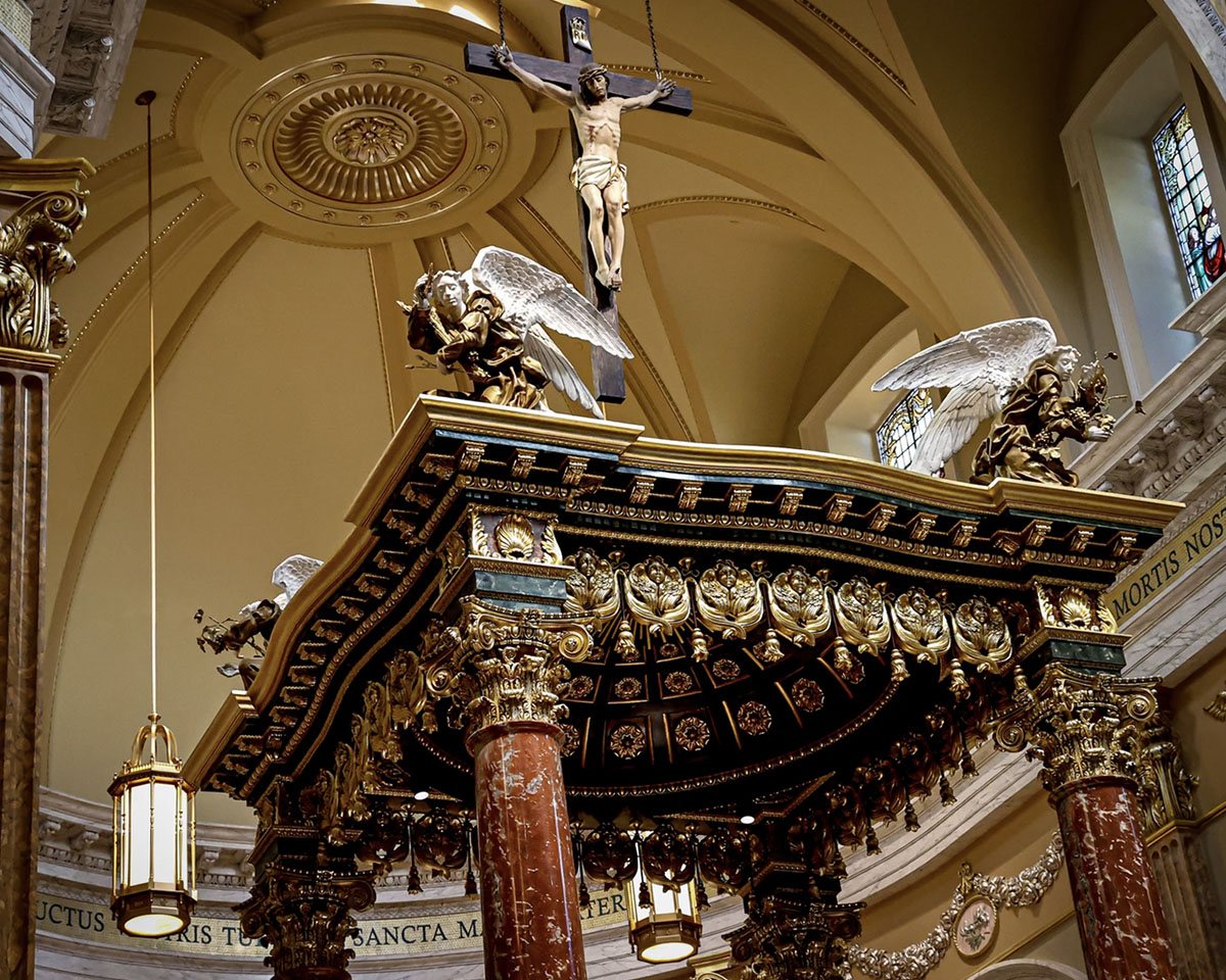 The high altar